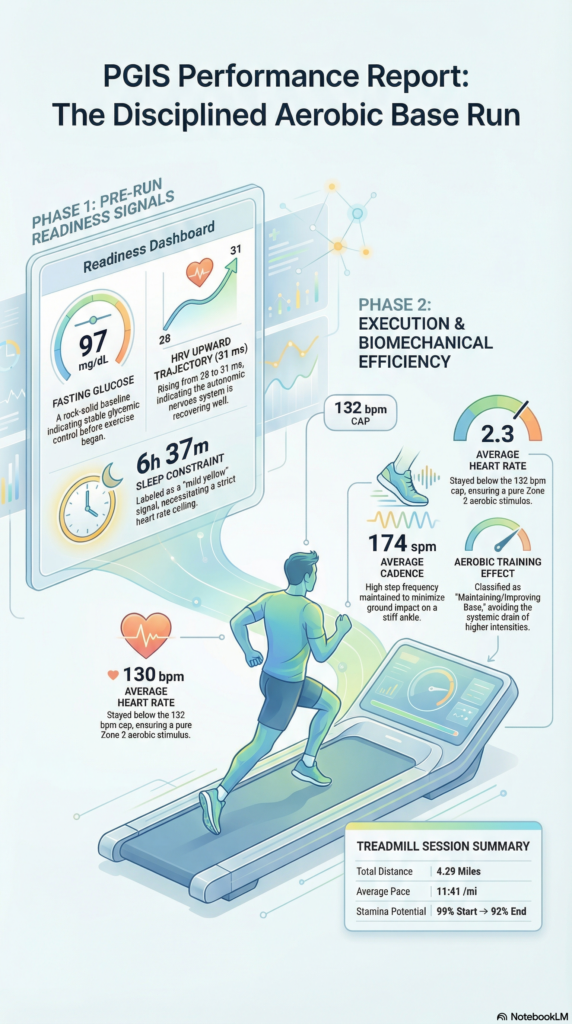 PGIS Performance Glycemic Intelligence System infographic